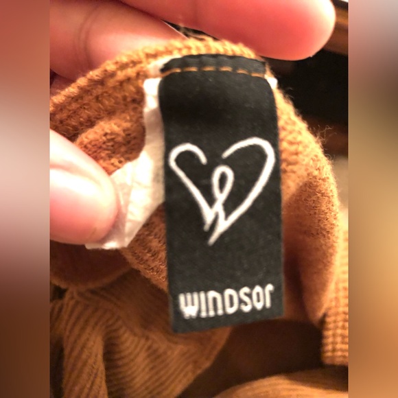 WINDSOR Women’s (Long Sleeve) Blouse In Light Brown Size Medium - Picture 11 of 11